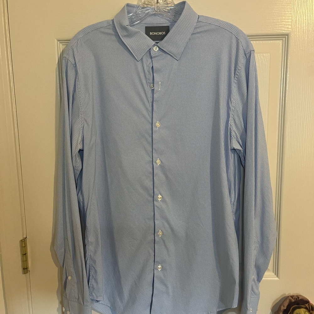 Bonobos Men's Blue Shirt